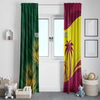 South Africa West Indies Cricket Custom Window Curtain Proteas Windies Together - Aussie Hoodie