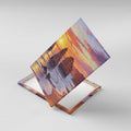 Australia Twelve Apostles Canvas Wall Art Sunset Oil Paint Draw - Aussie Hoodie