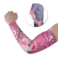 Australia Breast Cancer Awareness Arm Sleeves Pink Cockatoo Ribbon Aboriginal Art - Aussie Hoodie