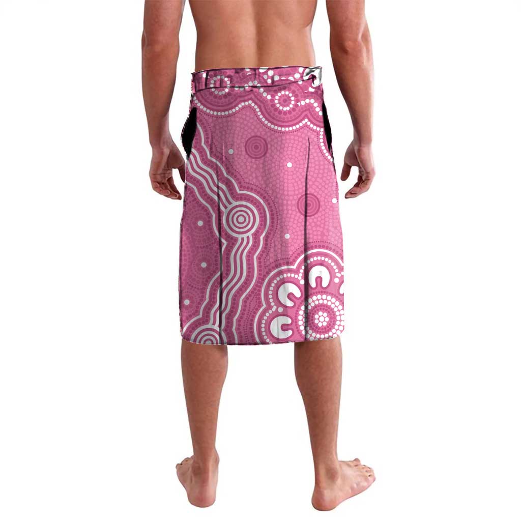 Australia Breast Cancer Awareness Lavalava Pink Cockatoo Ribbon Aboriginal Art - Aussie Hoodie