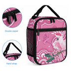 Australia Breast Cancer Awareness Lunch Bag Pink Cockatoo Ribbon Aboriginal Art