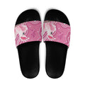 Australia Breast Cancer Awareness Slide Sandals Pink Cockatoo Ribbon Aboriginal Art - Aussie Hoodie