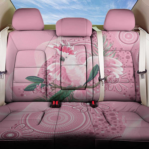 Pink Cockatoo Australia Back Car Seat Cover Aussie Cacatua Leadbeateri - Aboriginal Art