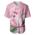 Pink Cockatoo Australia Baseball Jersey Aussie Cacatua Leadbeateri - Aboriginal Art