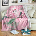 Pink Cockatoo Australia Blanket Aussie Cacatua Leadbeateri - Aboriginal Art