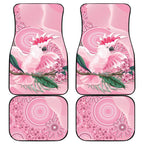 Pink Cockatoo Australia Car Mats Aussie Cacatua Leadbeateri - Aboriginal Art