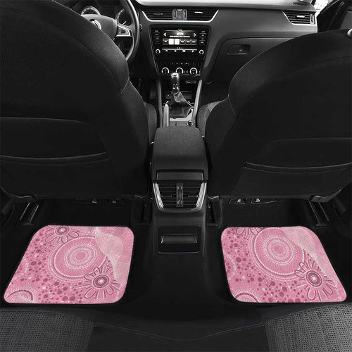 Pink Cockatoo Australia Car Mats Aussie Cacatua Leadbeateri - Aboriginal Art