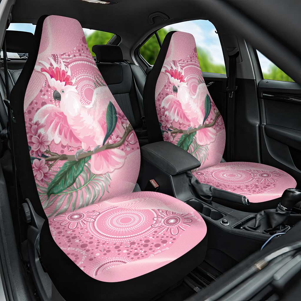 Pink Cockatoo Australia Car Seat Cover Aussie Cacatua Leadbeateri - Aboriginal Art