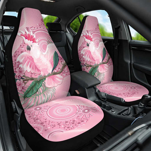 Pink Cockatoo Australia Car Seat Cover Aussie Cacatua Leadbeateri - Aboriginal Art