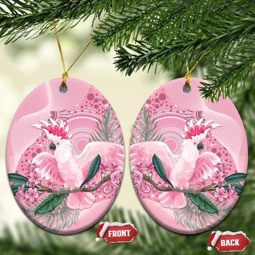 Pink Cockatoo Australia Ceramic Ornament Aussie Cacatua Leadbeateri - Aboriginal Art