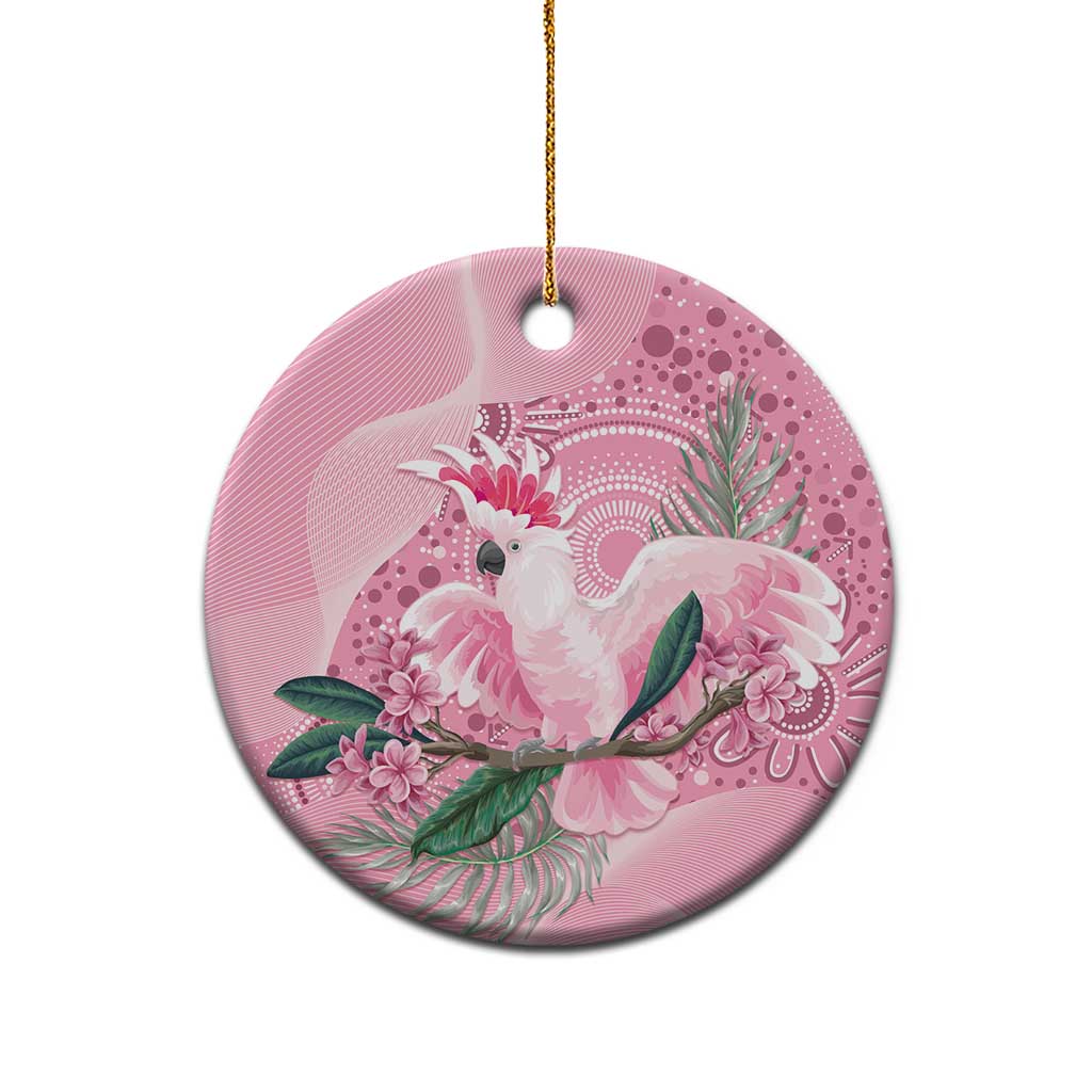 Pink Cockatoo Australia Ceramic Ornament Aussie Cacatua Leadbeateri - Aboriginal Art