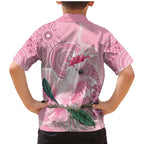 Pink Cockatoo Australia Family Matching Mermaid Dress and Hawaiian Shirt Aussie Cacatua Leadbeateri - Aboriginal Art