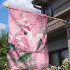 Pink Cockatoo Australia Garden Flag Aussie Cacatua Leadbeateri - Aboriginal Art