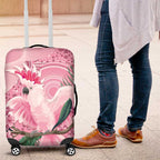 Pink Cockatoo Australia Luggage Cover Aussie Cacatua Leadbeateri - Aboriginal Art
