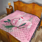 Pink Cockatoo Australia Quilt Aussie Cacatua Leadbeateri - Aboriginal Art