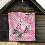 Pink Cockatoo Australia Quilt Aussie Cacatua Leadbeateri - Aboriginal Art
