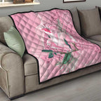 Pink Cockatoo Australia Quilt Aussie Cacatua Leadbeateri - Aboriginal Art
