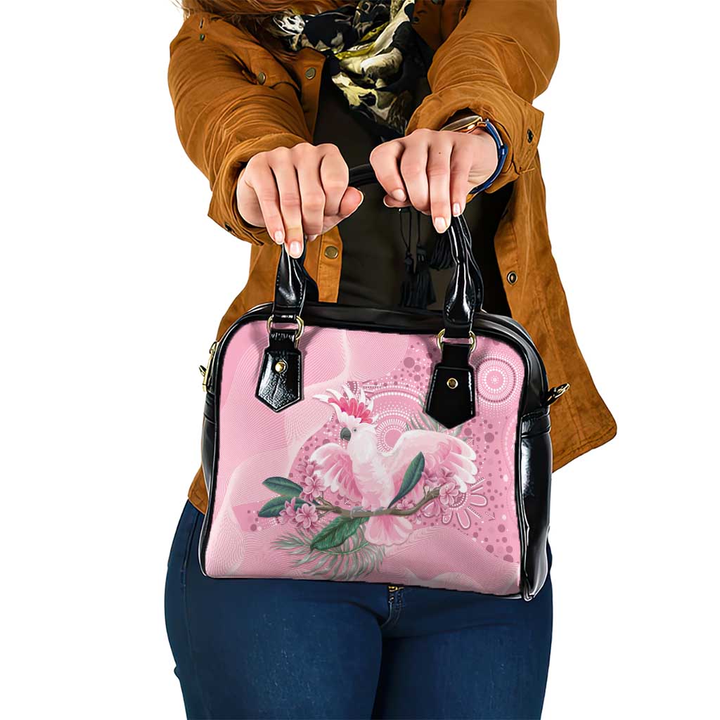 Pink Cockatoo Australia Shoulder Handbag Aussie Cacatua Leadbeateri - Aboriginal Art