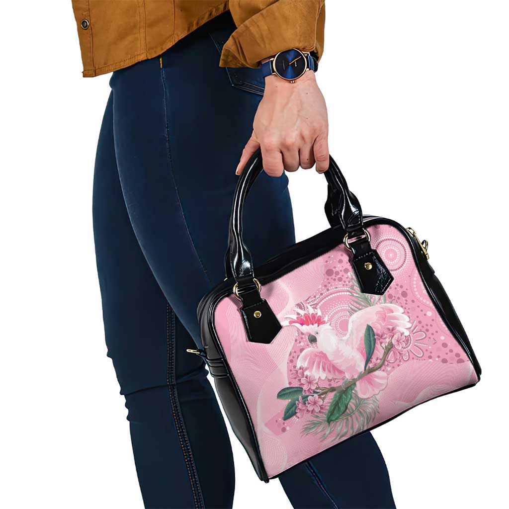 Pink Cockatoo Australia Shoulder Handbag Aussie Cacatua Leadbeateri - Aboriginal Art