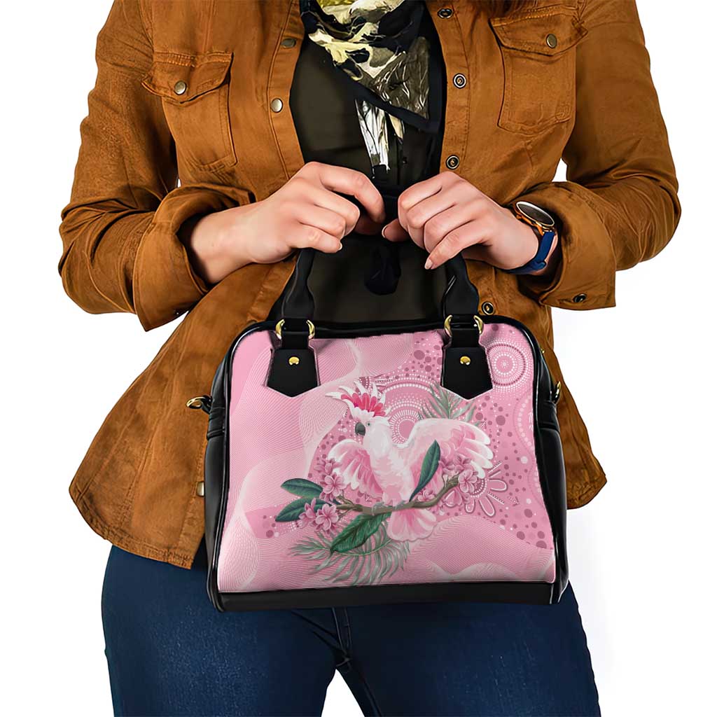 Pink Cockatoo Australia Shoulder Handbag Aussie Cacatua Leadbeateri - Aboriginal Art