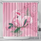 Pink Cockatoo Australia Shower Curtain Aussie Cacatua Leadbeateri - Aboriginal Art