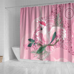 Pink Cockatoo Australia Shower Curtain Aussie Cacatua Leadbeateri - Aboriginal Art