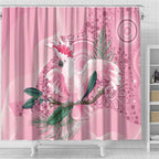 Pink Cockatoo Australia Shower Curtain Aussie Cacatua Leadbeateri - Aboriginal Art