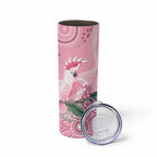 Pink Cockatoo Australia Skinny Tumbler Aussie Cacatua Leadbeateri - Aboriginal Art