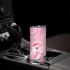 Pink Cockatoo Australia Skinny Tumbler Aussie Cacatua Leadbeateri - Aboriginal Art
