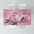 Pink Cockatoo Australia Tablecloth Aussie Cacatua Leadbeateri - Aboriginal Art