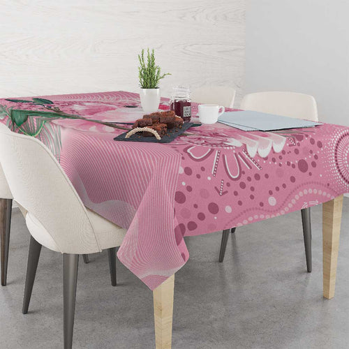 Pink Cockatoo Australia Tablecloth Aussie Cacatua Leadbeateri - Aboriginal Art