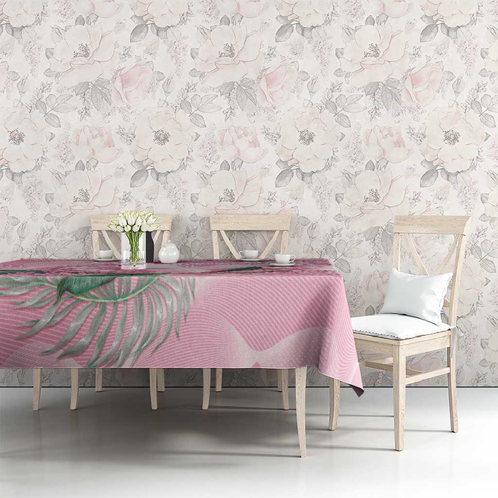Pink Cockatoo Australia Tablecloth Aussie Cacatua Leadbeateri - Aboriginal Art