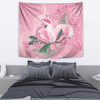 Pink Cockatoo Australia Tapestry Aussie Cacatua Leadbeateri - Aboriginal Art