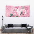 Pink Cockatoo Australia Tapestry Aussie Cacatua Leadbeateri - Aboriginal Art