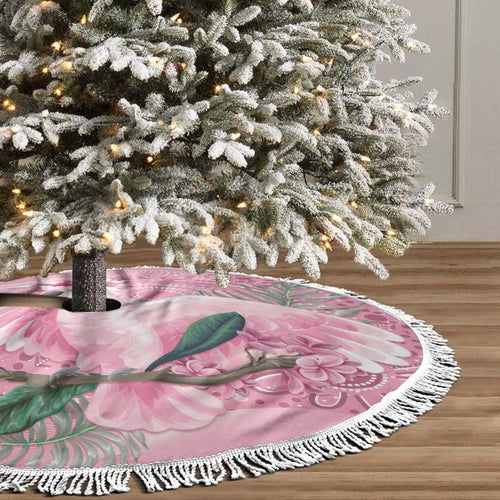 Pink Cockatoo Australia Tree Skirt Aussie Cacatua Leadbeateri - Aboriginal Art