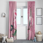 Pink Cockatoo Australia Window Curtain Aussie Cacatua Leadbeateri - Aboriginal Art