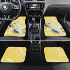 Australia Cacatua Galerita Car Mats Sulphur-Crested Cockatoo - Aboriginal Art