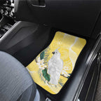 Australia Cacatua Galerita Car Mats Sulphur-Crested Cockatoo - Aboriginal Art