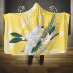 Australia Cacatua Galerita Hooded Blanket Sulphur-Crested Cockatoo - Aboriginal Art