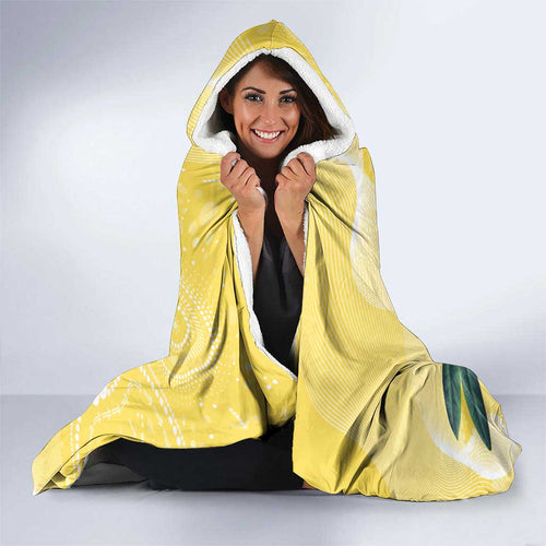 Australia Cacatua Galerita Hooded Blanket Sulphur-Crested Cockatoo - Aboriginal Art