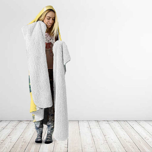 Australia Cacatua Galerita Hooded Blanket Sulphur-Crested Cockatoo - Aboriginal Art