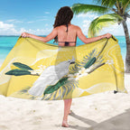 Australia Cacatua Galerita Sarong Sulphur-Crested Cockatoo - Aboriginal Art
