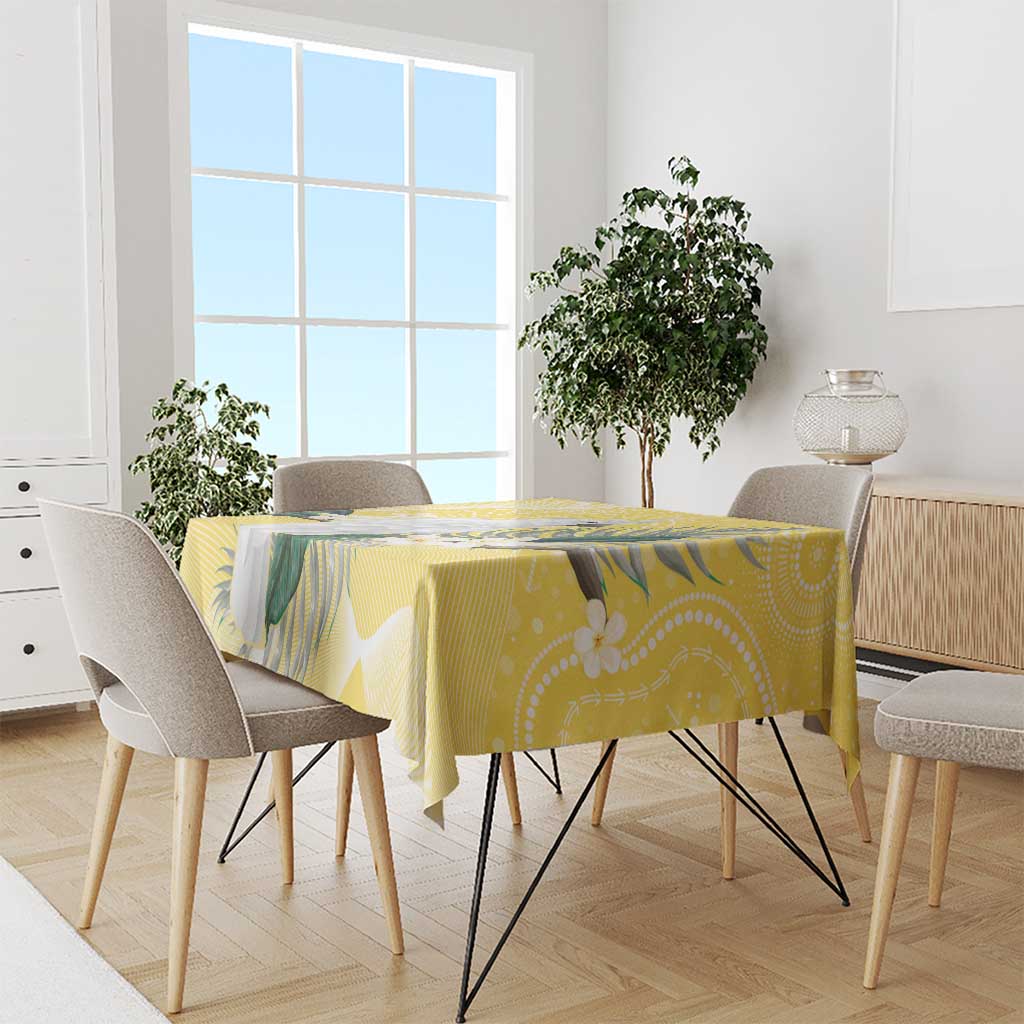 Australia Cacatua Galerita Tablecloth Sulphur-Crested Cockatoo - Aboriginal Art