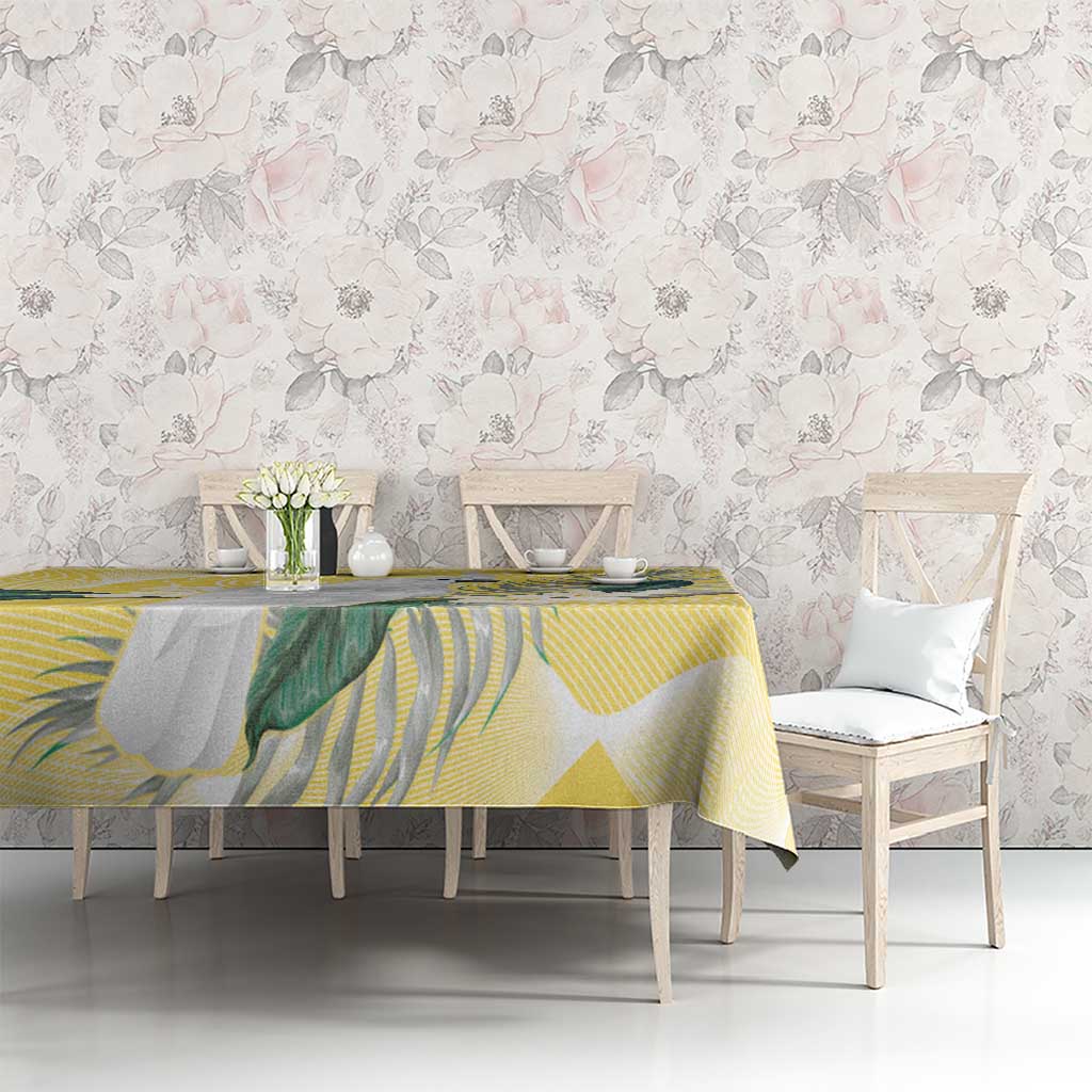Australia Cacatua Galerita Tablecloth Sulphur-Crested Cockatoo - Aboriginal Art