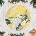 Australia Cacatua Galerita Tree Skirt Sulphur-Crested Cockatoo - Aboriginal Art