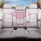 New Zealand Manta Ray Tattoo Back Car Seat Cover Aotearoa Maori Haehae Pink