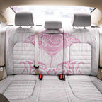 New Zealand Manta Ray Tattoo Back Car Seat Cover Aotearoa Maori Haehae Pink
