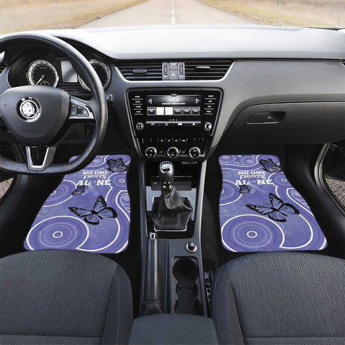 Australia Stomach Cancer Awareness Car Mats No One Fights Alone Aboriginal Art