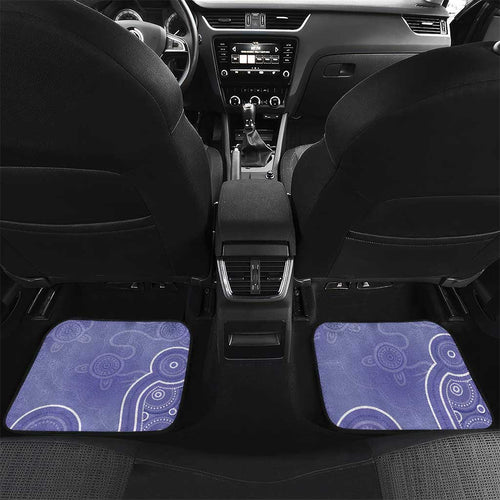 Australia Stomach Cancer Awareness Car Mats No One Fights Alone Aboriginal Art