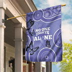 Australia Stomach Cancer Awareness Garden Flag No One Fights Alone Aboriginal Art